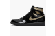 Jordan 1 Retro High Metallic Gold Air OG (555088-032) schwarz 2