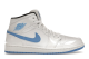 Jordan 1 Retro Mid Legend Blue (554724 127) weiss 2