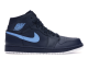 Jordan 1 Mid Air (554724405) blau 3