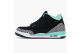 Jordan 3 Retro Bleached Turquoise Mint (441140-045) schwarz 2