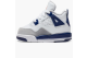 Jordan 4 Retro Deep Royal Blue (705345 132) weiss 1