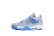 Jordan 4 Retro Mist Blue LS (314254 041) grau 5