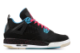 Jordan 4 Retro Vivid Dynamic Blue GS (487724-019) schwarz 3