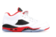 Jordan Air 5 Retro Low GS Fire (314338 101) weiss 3