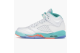 Jordan 5 Retro Light Aqua GS (440892-100) weiss 2