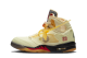 Jordan Off x 5 SP Sail Retro (Dh8565-100) weiss 4