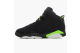 Jordan 6 Retro Electric Green PS (384666 003) schwarz 1
