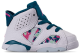 Jordan 6 Retro Laser Fuchsia Green Abyss TD (645127-153) bunt 3