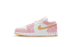 Jordan 1 Low Paint Drip GS (CW7104-601) pink 4