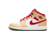 Jordan 1 Mid GS Curry (554725-201) weiss 2