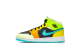 Jordan 1 Mid SE GS Green Aurora (BQ6931-037) bunt 5