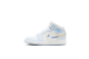 Jordan 1 Mid SE GS Glitter Swoosh (FQ9117-400) blau 1