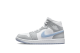 Jordan 1 Mid Wolf (BQ6472 105) weiss 5