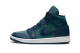 Jordan 1 Mid Teal French Blue womens (BQ6472-301) bunt 1