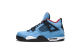 Jordan Travis Scott x 4 Retro Cactus Jack (308497-406) blau 3