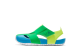 Jordan Flare Casual Colorblock Green Blue Sandals (CI7849-300) bunt 2