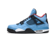 Jordan Travis Scott x 4 Retro Cactus Jack (308497-406) blau 4