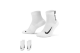 Nike Multiplier Running Knöchelsocken (SX7556-100) weiss 1