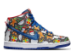 Nike Concepts SB Dunk High Ugly Christmas Sweater 2017 gs (AO1559-446) bunt 3