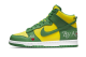 Nike Supreme x Dunk High SB Any Means Brazil By (DN3741-700) grün 2