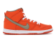 Nike Sb Dunk Urban Bamboo High (305050-801) orange 3