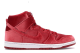 Nike Dunk High SB Velvet Premium (313171-661) rot 3