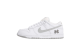 Nike SB Dunk Low Supreme 94 Metallic Silver (HQ8487-100) weiss 5