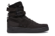 Nike SF Air Force 1 High Velvet (864024-203) schwarz 3