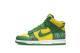 Nike Supreme x Dunk High SB Any Means Brazil By (DN3741-700) grün 1