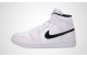 Jordan 1 Mid Air Barely Rose (BQ6472-500) schwarz 1