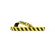 Off-White Industrial Flip Flops Logo Tape (OMIC002R21MAT0021810) gelb 1
