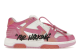 Off-White Out Of Office OOO For Walking Low Tops Tie Dye (OMIA189SLEA0103084) pink 1