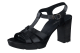 Paul Green Peeptoe Pumps (7907-003) schwarz 1