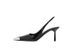 Prada Metal Toecap Brushed Leather Slingback Heels (1I903M_055_F0002_F_075) schwarz 1