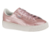 PUMA Basket Platform Metal (366031-03) pink 2
