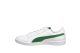PUMA Smash Leather Green (356722-25) weiss 1