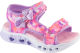 SKECHERS Flutter Hearts Sandal Blurry Love (303110L-PKLV) bunt 6