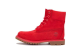 Timberland 50th Anniversary Edition Premium 6 Inch Waterproof Boot Medium Nubuck (A2R6B) rot 1