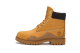 Timberland Heritage 6 Inch Waterproof Boot Wheat Nubuck with (A5UUHW) braun 2