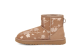 UGG Classic Mini Floral Foil Fleece Lined (1118163-AMP) braun 1