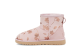 UGG Classic Mini Floral Foil Fleece Lined (1118163-SLPN) pink 1