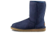 UGG Classic Short II Boot Fleece Lined Navy (1016223/NAVY) blau 2