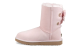 UGG Customizable Bailey Bow short Fleece Lined (1098075-SLPN) pink 2