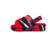 UGG Fluff Yeah Cali Collage Slide (1118164-RED) bunt 2