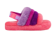 UGG Fluff Yeah Slide Rainbow (1120075K-PPRB) pink 1