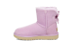 UGG Mini Bailey Bow II Fleece Lined 1016501 CATR (1016501-CATR) pink 1