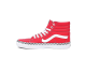 Vans SK8 HI Check Foxing (VN0A38GEVS5) rot 2