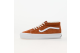 Vans Sk8 Mid Reissue 83 LX Pig Suede Amber (VN000CQQ8B91) rot 1