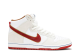 Nike SB Dunk Sail Bright Crimson High (CV9499-100) bunt 5
