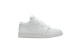 Jordan 1 Low Triple Logo GS (553560-126) weiss 4